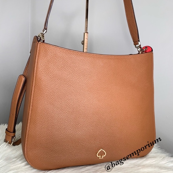 Kate Spade Large Leather Tote Crossbody Bag - Picture 3 of 14